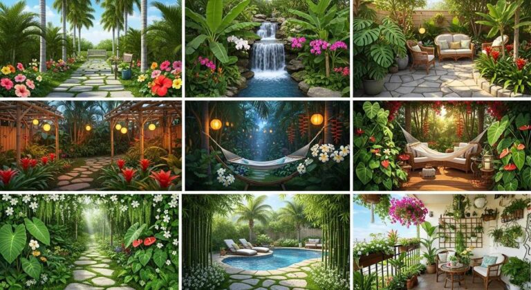 10 Tropical Garden Design Ideas