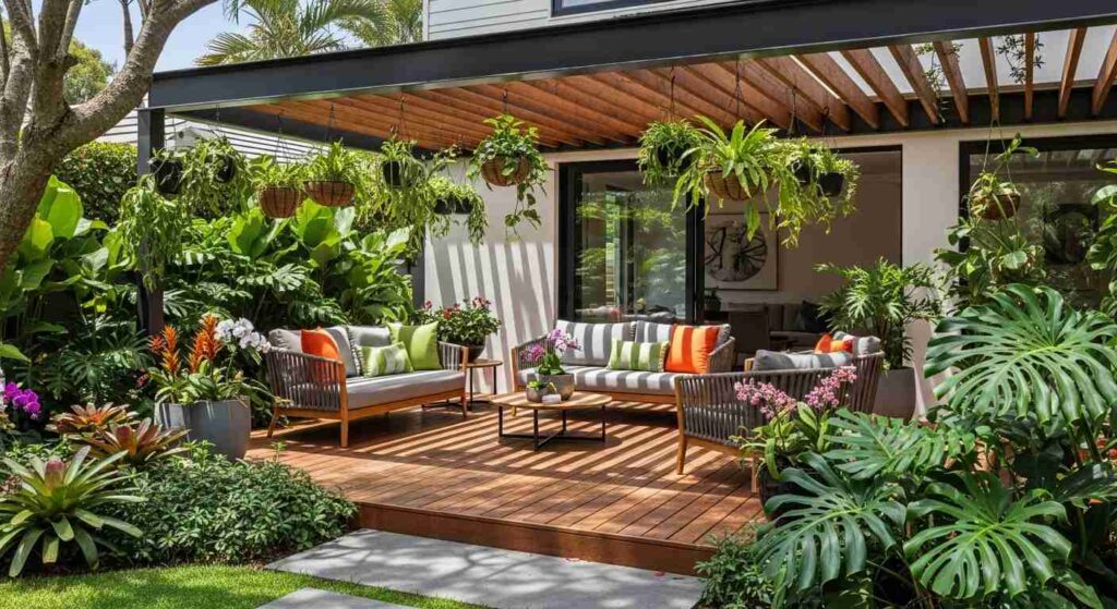 Contemporary Modern Tropical Garden