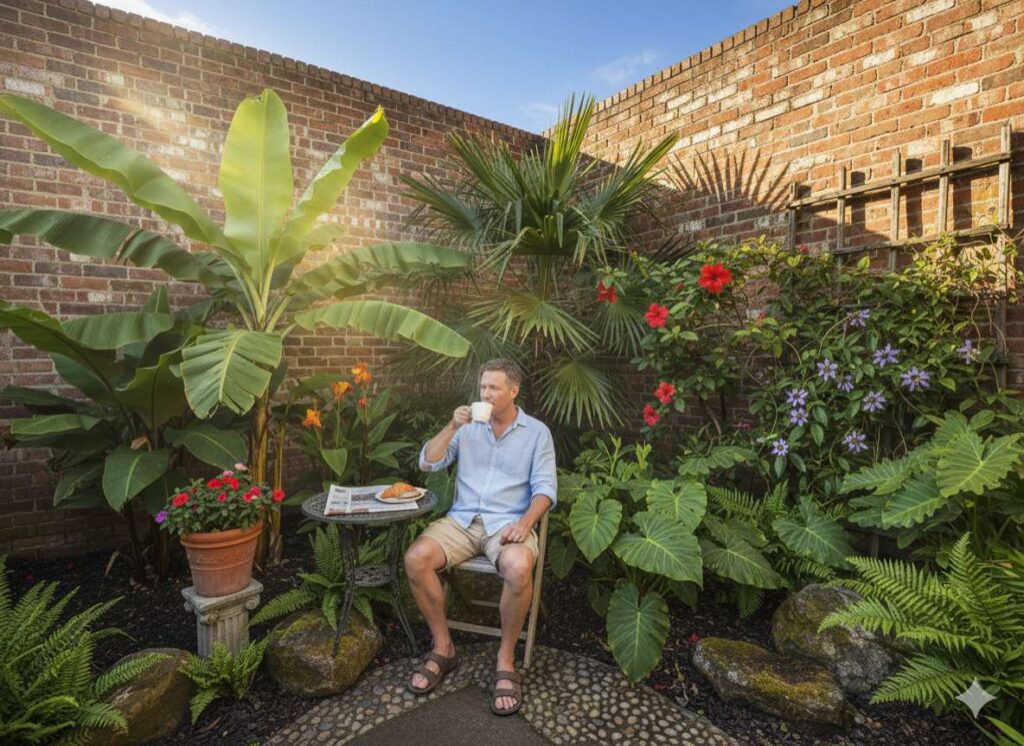 Tropical Garden in Temperate Climates