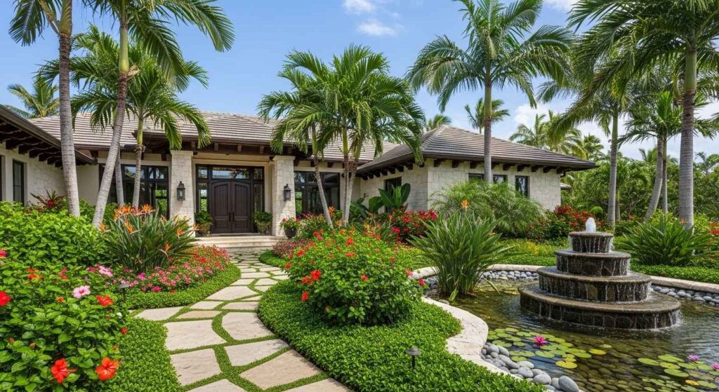 Tropical Landscaping Ideas for the Front of Your House