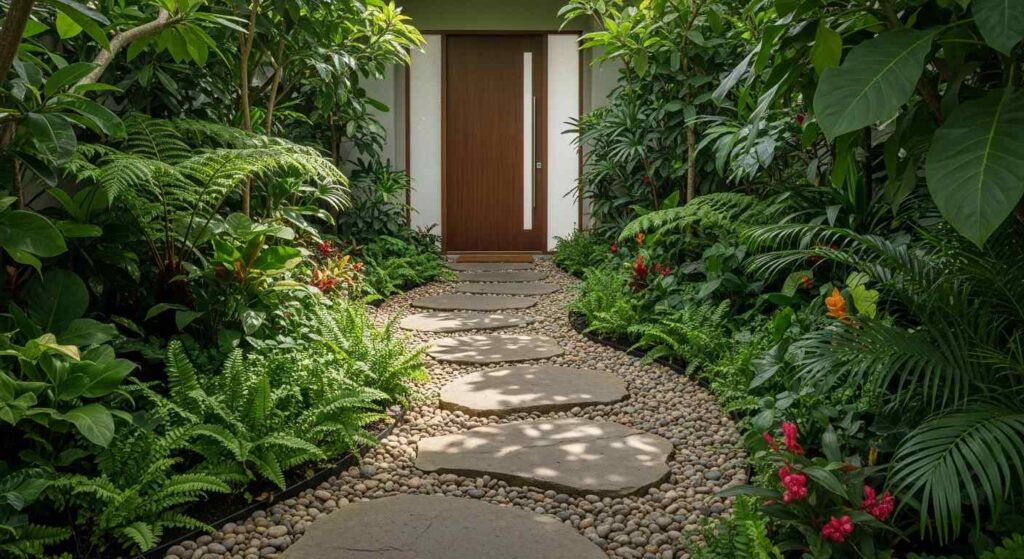 Tropical Landscaping Ideas for the Front of Your House