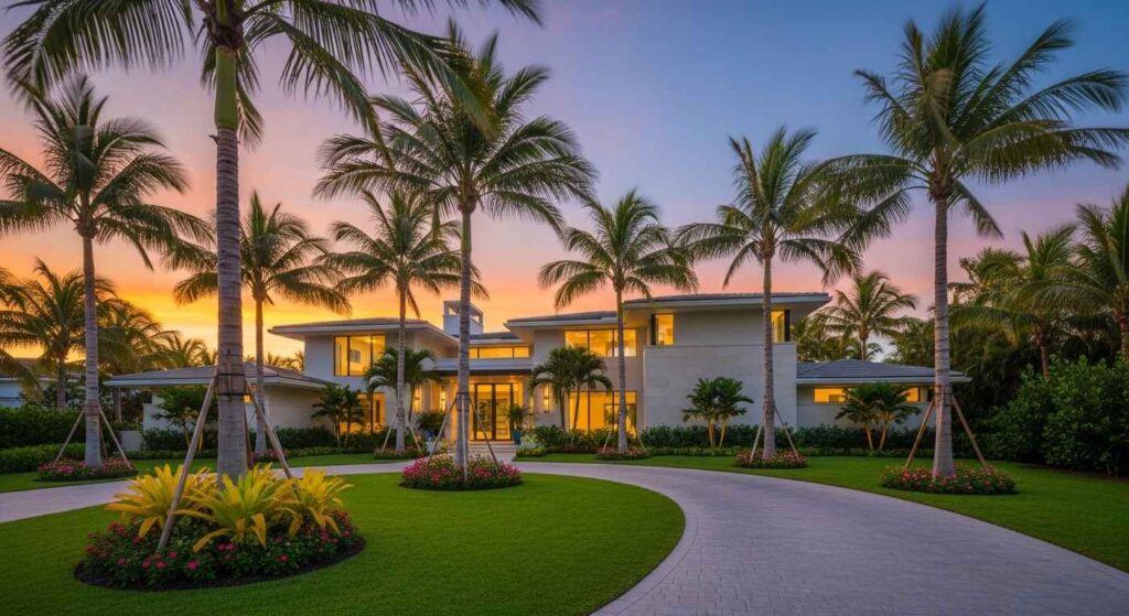 Contemporary Modern Tropical Garden