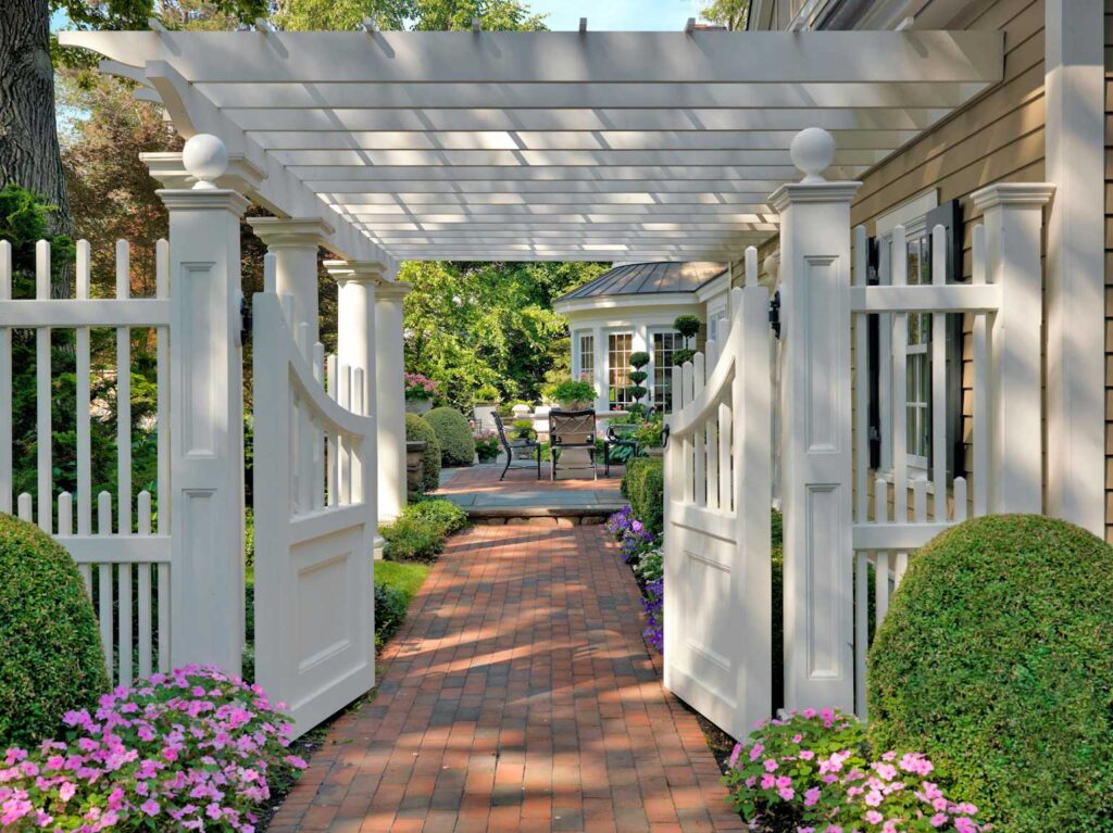 front of house pergola ideas