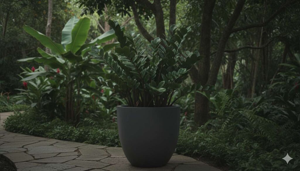 low maintenance outdoor tropical plants