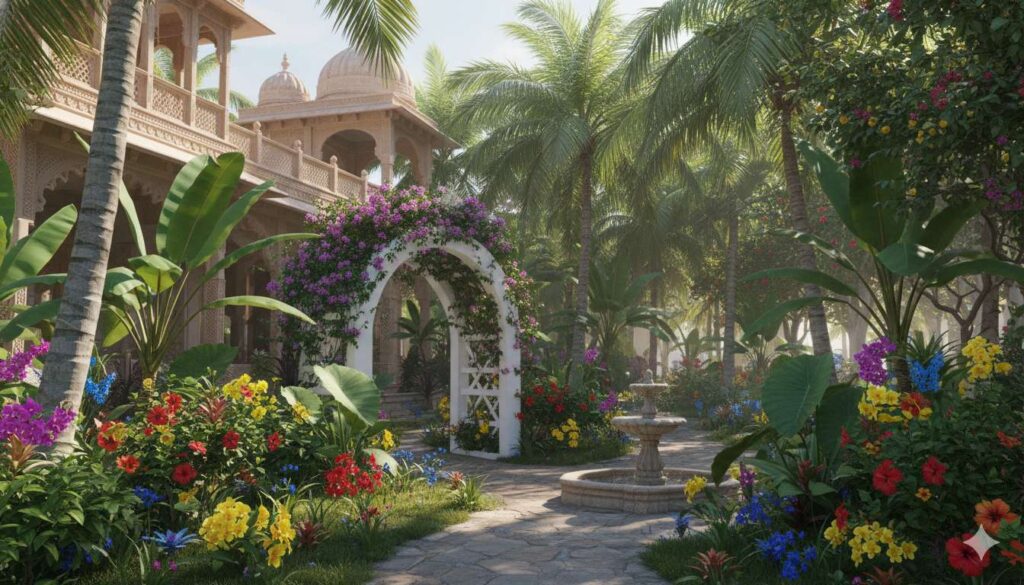 low maintenance outdoor tropical plants