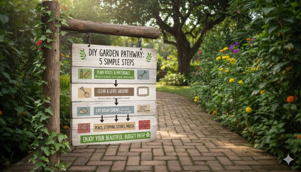 How to Decorate Home Garden Pathways 2