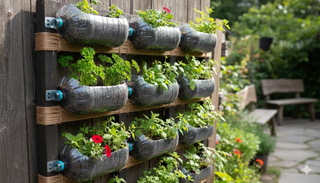 cheap garden decor ideas