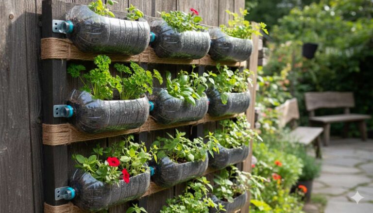 cheap garden decor ideas