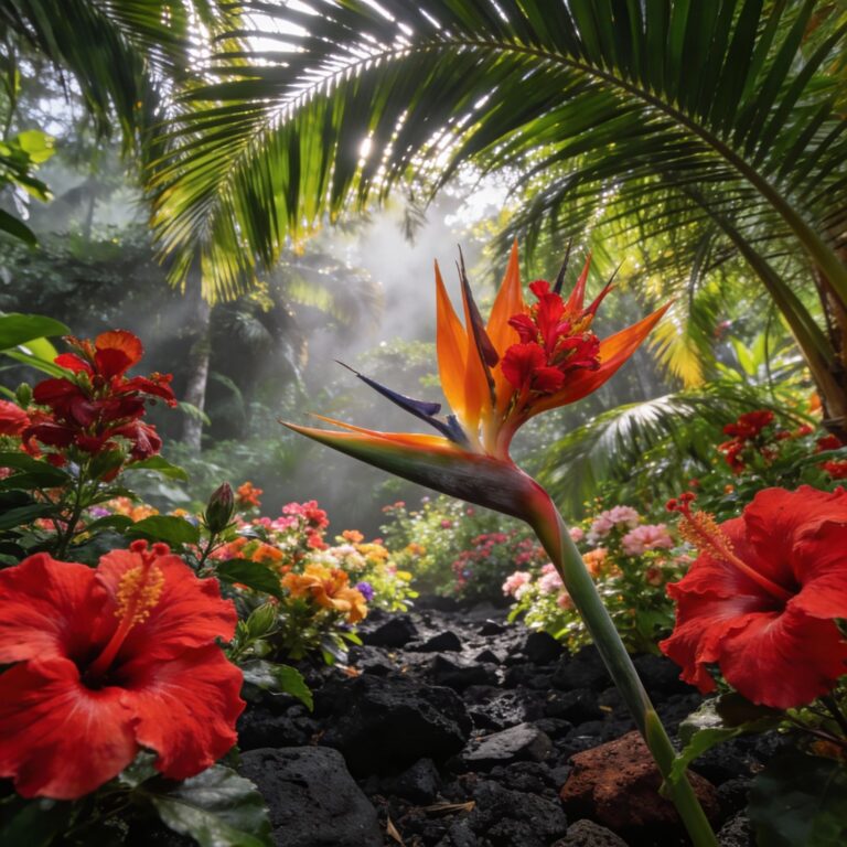 tropical garden inspiration from Hawaii travel 