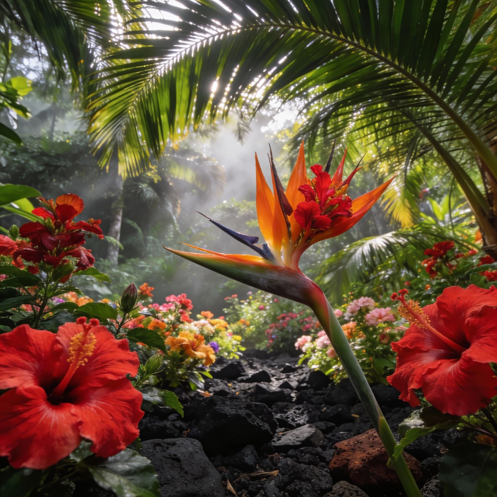 tropical garden inspiration from Hawaii travel 