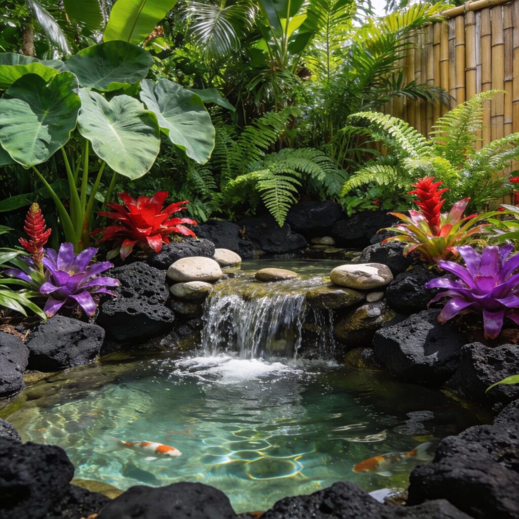 tropical garden inspiration from Hawaii travel 