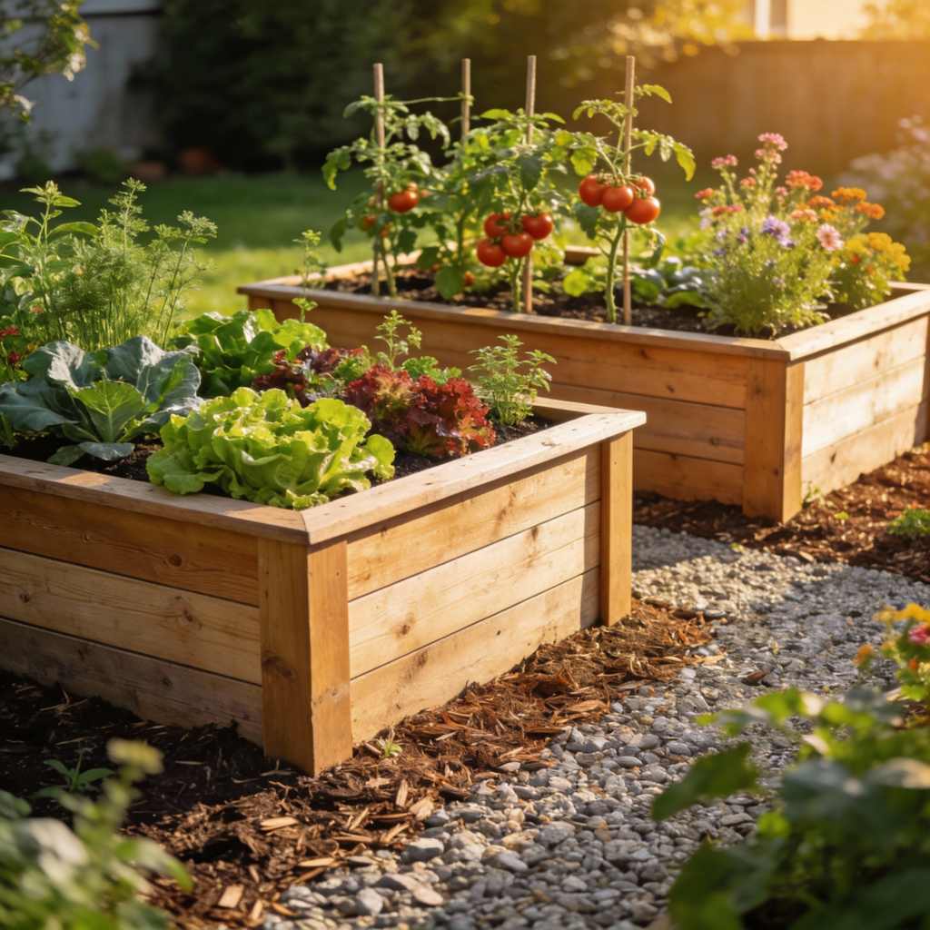 small backyard garden ideas USA 