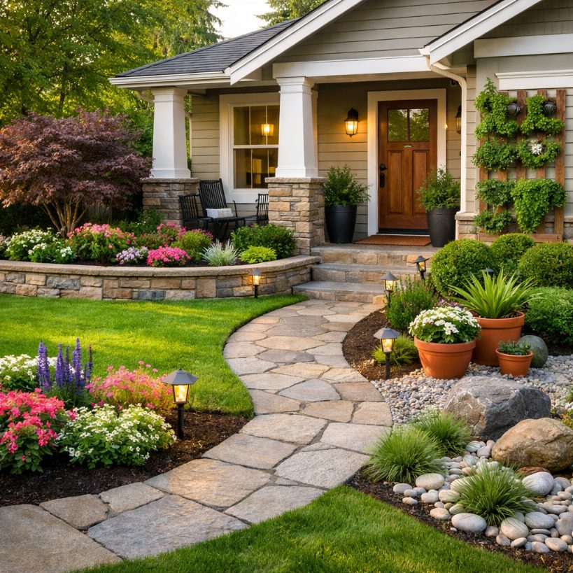 small front yard landscaping ideas