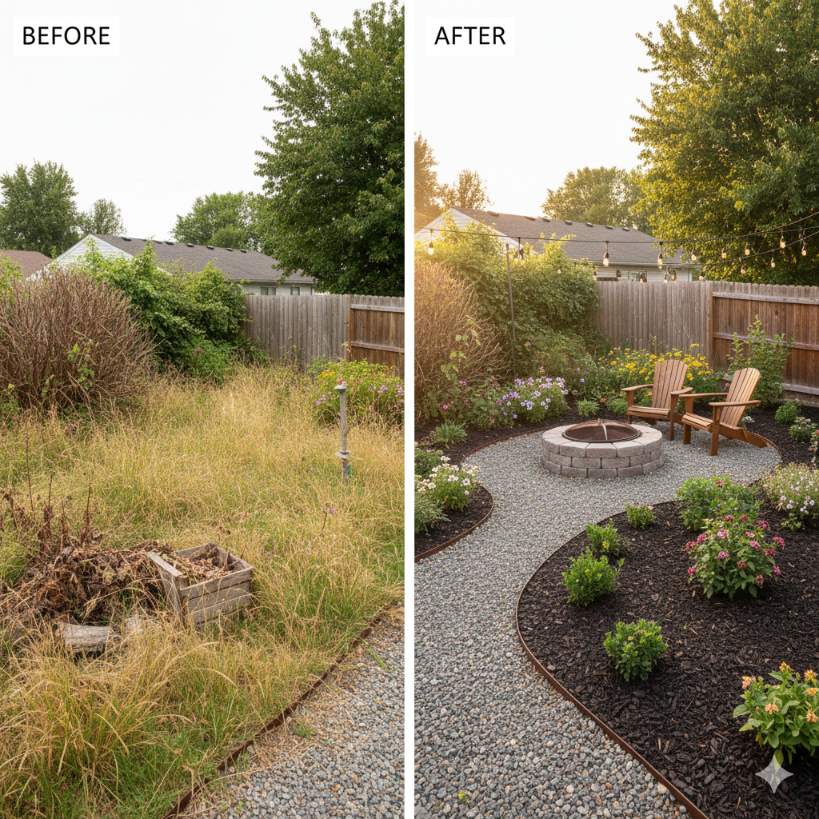 low cost backyard landscaping ideas