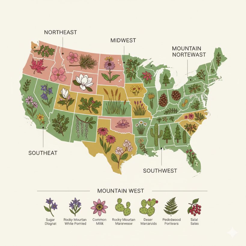 native plants for eco gardening USA