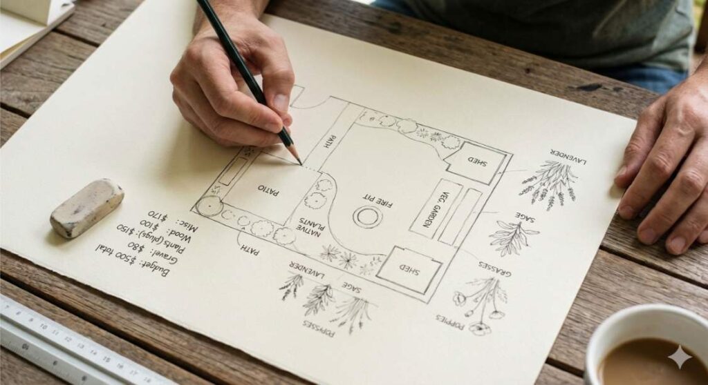 low cost backyard landscaping ideas