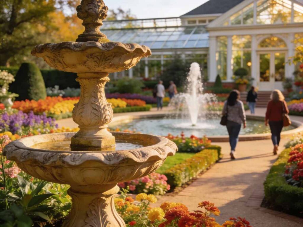 Lewis Ginter Botanical Garden Richmond with ornate gardens1 1