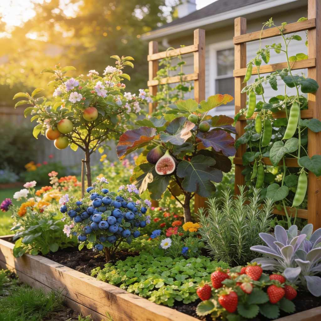small backyard garden ideas USA 