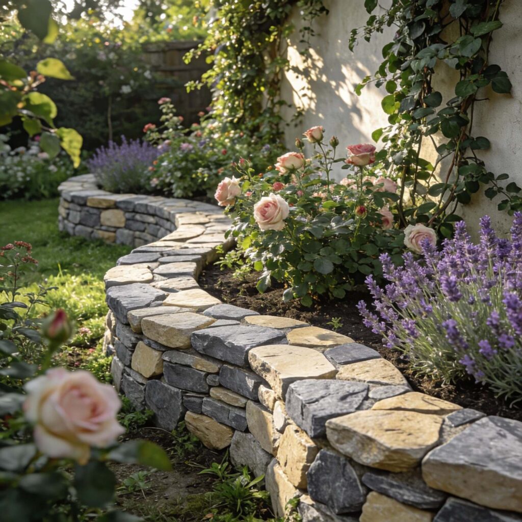 Simple Garden Border Ideas for Homes